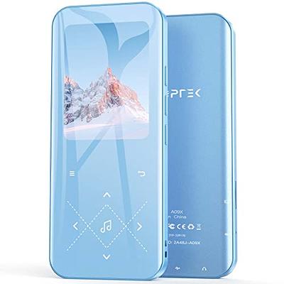 AGPTEK A02X 32GB MP3 Player with Bluetooth 5.3, 1.8 inch Screen Portable  Music Player with Speaker, FM Radio, Voice Recorder, Supports Expanded Up  to 128GB - Yahoo Shopping