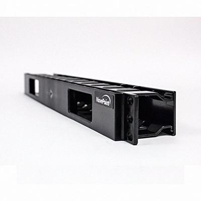 Navepoint 2U Metal Rack Mount Horizontal Cable Manager Duct Raceway for 19 Server Rack