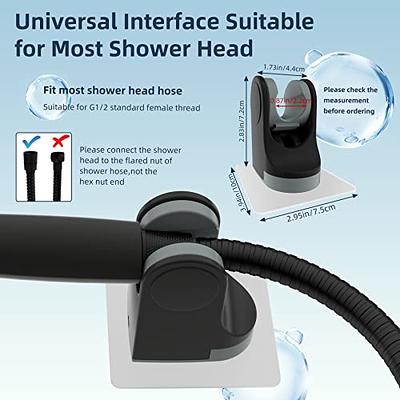 Strong Adhesive And Waterproof Shower Head Holder, Adjustable