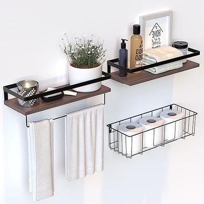 WELLAND Bathroom Over Toilet Storage Shelf, 2-Tier Bathroom