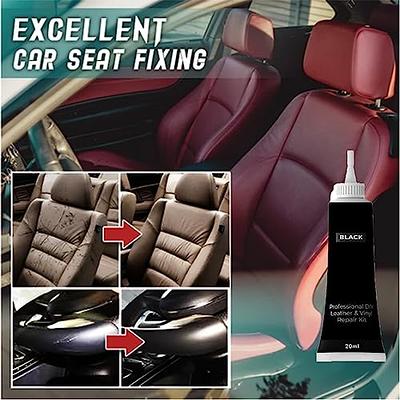  Advanced Leather Repair Gel Cream Vinyl Upholstery Repair Kit,  Leather Conditioner Restorer, Professional DIY Leather Filler Repair  Compound, Leather Color Restorer Tools For Car Seats Sofa (White) :  Automotive