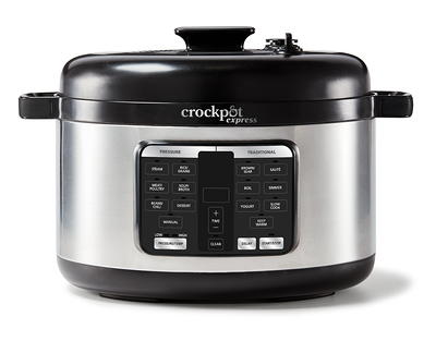 Courant 1.5 Quart Slow Cooker, Stainless Steel