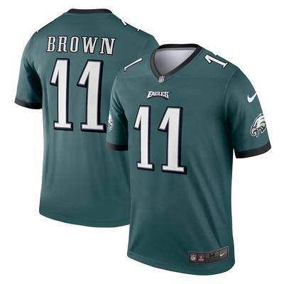 Nike Eagles 11 A. J. Brown Pink Limited Women Jersey