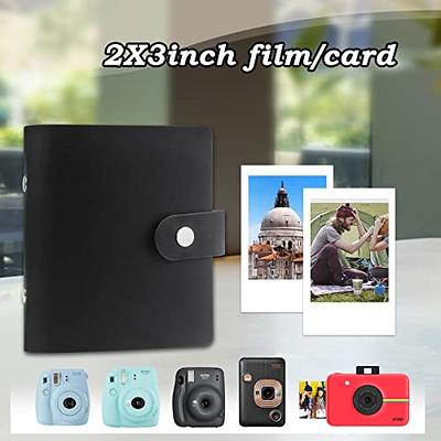 Instax Photo Album, Polaroid Albums 400 Photos for Fujifilm Instax Mini, Black