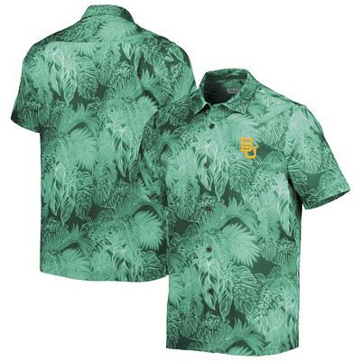 Atlanta Braves Tommy Bahama Fuego Floral Short Sleeve Button-Up