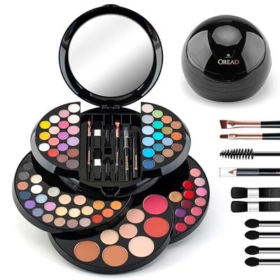 Metal Makeup Palette Makeup Palette Mixer Foundation Tray With Double-ended  Toning Stick Specular Gloss And Fine Grinding Nail - AliExpress