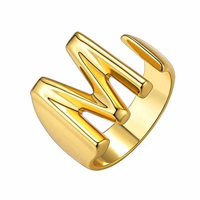 Buy Initial Ring-MJ460_M for Women Online in India