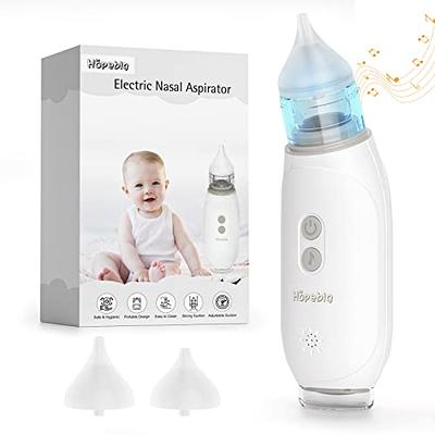  Electric Baby Nasal Aspirator, Rechargeable Nose Sucker for Baby,  Adjustable 3 Levels Suction, Booger Sucker for Baby with 8 Light Modes &  Adjustable Volume Nursery Rhymes : Baby