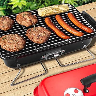 Outsunny Portable Tabletop Charcoal Grill BBQ Camping Picnic