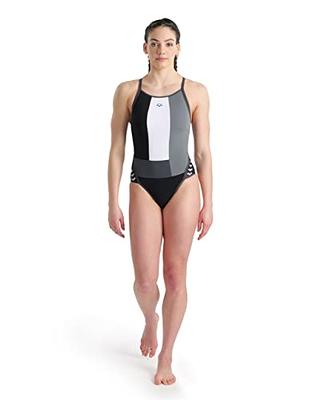 Arena Performance Icons Panel Women's Swimsuit Super Fly Back One Piece  MaxLife Training Suit, Black/Asphalt/Ardesia, US Size 30 - Yahoo Shopping