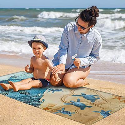 Microfiber Beach Towel for Adults - Oversized Travel Beach Towels with