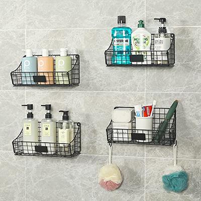  Qcold Metal Wire Basket Storage, Bathroom Basket for