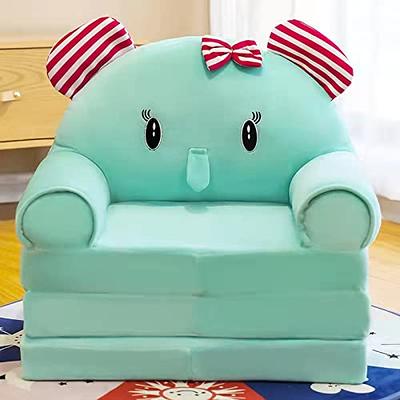 Couch Stuffing for Cushions Plush Foldable Kids Sofa Backrest Armchair 2 In  1