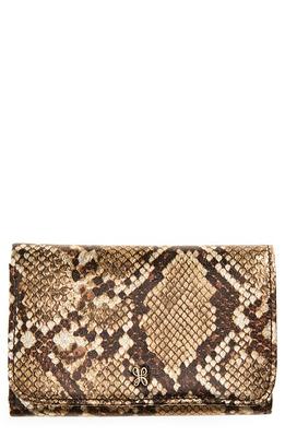 HOBO Jill Leather Trifold Wallet in Golden Snake at Nordstrom - Yahoo  Shopping