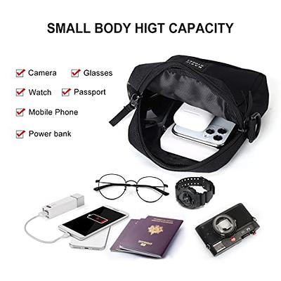 Cell Phone Purse Small Crossbody Travel Bag for Passport and