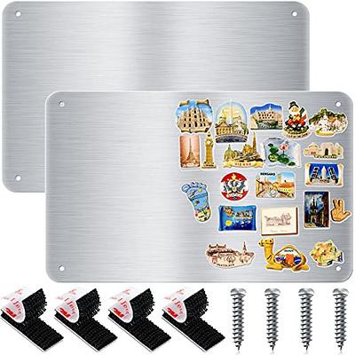 Large Magnet Board for Wall, Dry Erase White Board, Magnetic Bulletin Board  (Metallic Silver, 23Wx46L) - Yahoo Shopping