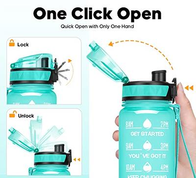 32oz Inspirational Leak-Proof Water Bottle with Detachable Filter