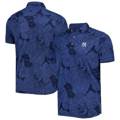 Men's New York Mets Tommy Bahama Navy Baseball Bay Button-Up Shirt