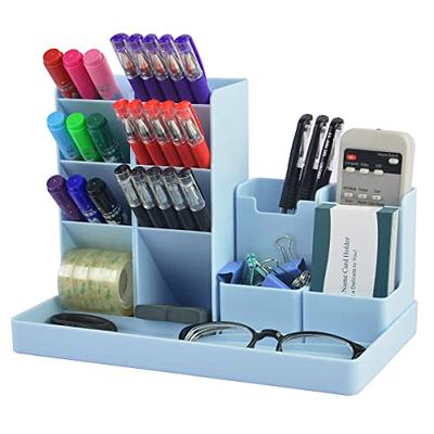 BTSKY Adjustable Pencil Case Organizer with 5 levels Retractable Pen Pencil  Organizer Box Multipurpose Clear Plastic Storage Box Portable Makeup Brush  Holder for Home Office Travel and Camping - Yahoo Shopping