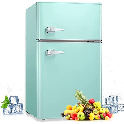 CCR16W Compact Single Door Refrigerator and Freezer, 1.6 Cu. Ft. Mini  Fridge, White