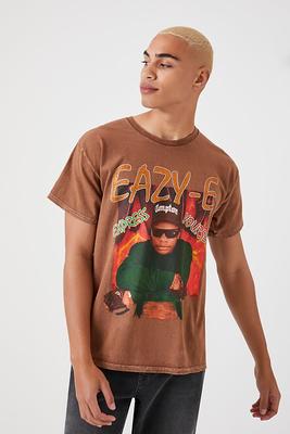 Men Eazy-E Glitter Graphic Tee in Bronze Medium - Yahoo Shopping