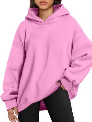 AUTOMET Womens Oversized Sweatshirts Fleece Hoodies Long Sleeve Shirts  Pullover Fall Clothes with Pocket, Apricot, Small : : Clothing,  Shoes & Accessories