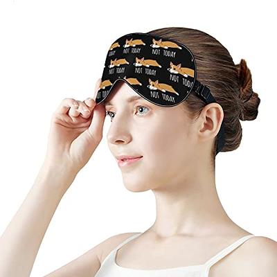 MadebyGNL Sleep Mask,Soft 3D Contoured Silky Blindfold Eye Mask for  Sleeping and Side Sleepers,Eye Cover with Adjustable Strap Suitable Gift  for Men Women Kids(Black) - Yahoo Shopping