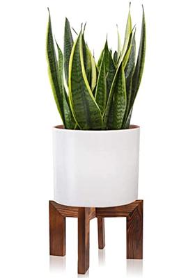 Large Indoor Wood Plant Stand Mid Century Modern Flower Pot Stand