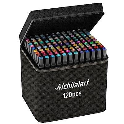 alchilalart 120 Colors Alcohol Markers, Alcohol Paint Markers