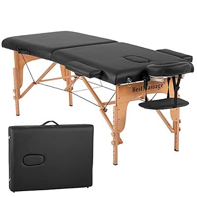 Master Massage 31 inch Montclair LX Pro Portable Table Package with Memory Foam Royal Blue