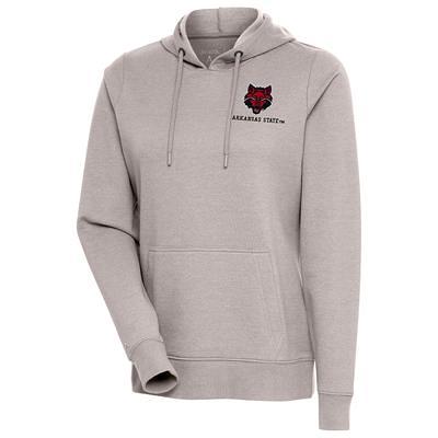 Detroit Tigers Antigua Team Logo Absolute Pullover Hoodie - Oatmeal