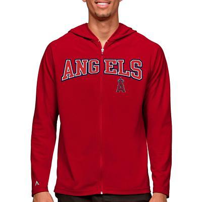 Los Angeles Rams Antigua Wordmark Victory Full-Zip Hoodie - Black