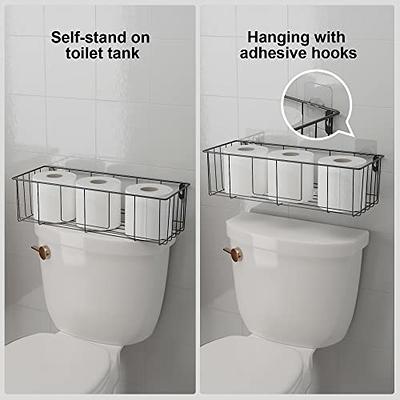 WELLAND Bathroom Over Toilet Storage Shelf, 2-Tier Bathroom