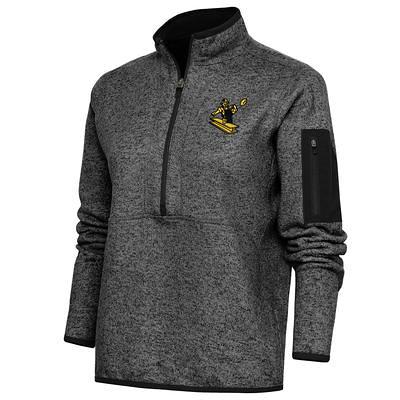 Antigua Apparel / Men's Indianapolis Colts Fortune Quarter-Zip Oatmeal  Pullover