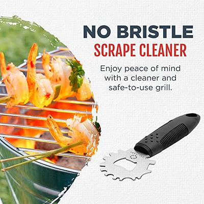 Grill Rescue BBQ Replaceable Scraper Cleaning Head, Bristle Free - Durable  and Unique Scraper Tools for Cast Iron or Stainless-Steel Grates, Barbecue  Cleaner (Replaceable Grill Grate Scraper Head) - Yahoo Shopping