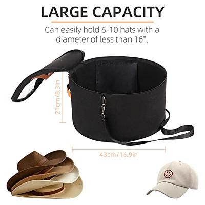 Hat Box Hat Storage Box for Women Men Storage Bin Large Capacity