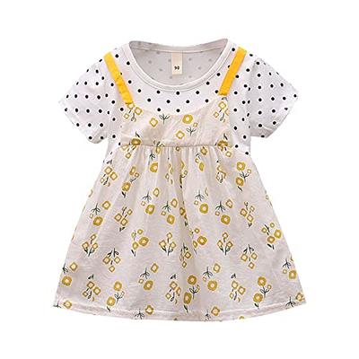 Gymboree Girls and Toddler Sleeveless Dress, Pink Summer Flowers, 4T US -  Yahoo Shopping