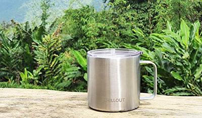 Stainless Steel Unbreakable Coffee Mug Keeps Beverages Hot & Cold