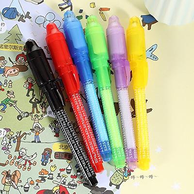 Invisible Ink Pen (12 Pack) Latest Spy Pen , With Uv Light Fun Activity Ent