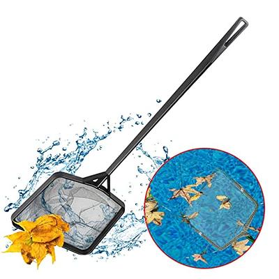 Heavy Duty Pool Skimmer Leaf Rake Net Scooper, Cleaning Swimming
