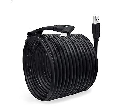 Link Cable 16FT Compatible for Oculus/Meta Quest 2/Pro, USB3.2 Gen 1 Type A  to C Charging Cable for VR Headset Gaming PC, High Speed Data Transfer and