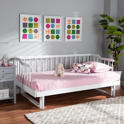 Twin To King Thomas Expandable Daybed With Storage Drawers - Baxton Studio  : Target