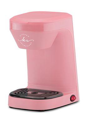 Kitchen Selectives Single Serve Coffee Maker, Pink - Yahoo Shopping