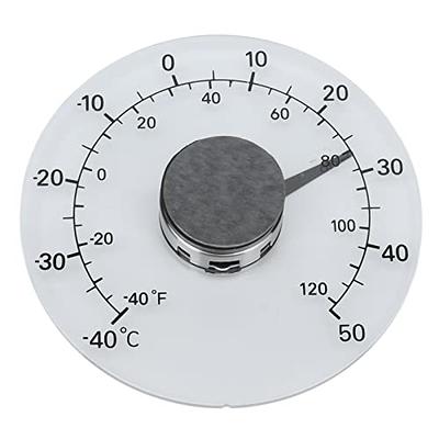 Taylor 5380N 1 3/4 Dial Stick-On Indoor / Outdoor Thermometer