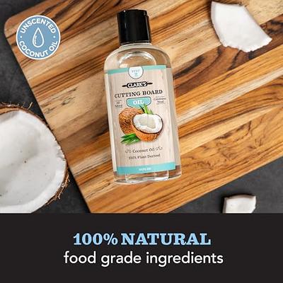 CLARK'S Coconut Cutting Board Wax, Contains No Mineral Oil