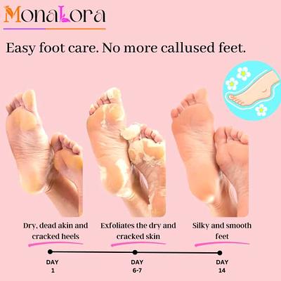 Foot Peel Mask - 5 Pack, Exfoliating Foot Care Mask Make Feet Baby