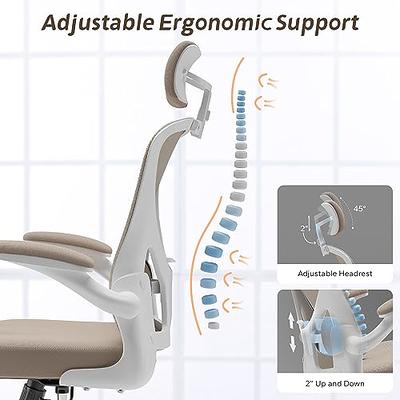 SICHY AGE Ergonomic Office Chair Home Desk Office Chair with Flip