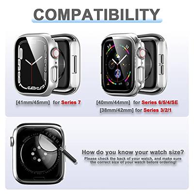 6 Pack Hard PC Case for Apple Watch 38mm Series 3/2/1 with Tempered Glass  Screen Protector, Rontion Ultra-Thin Scratch Resistant Full Protective  Bumper Cover for iWatch 38mm Accessories - Yahoo Shopping