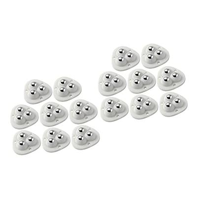 16Pcs caster wheels for small appliances Adhesive Wheels Caster