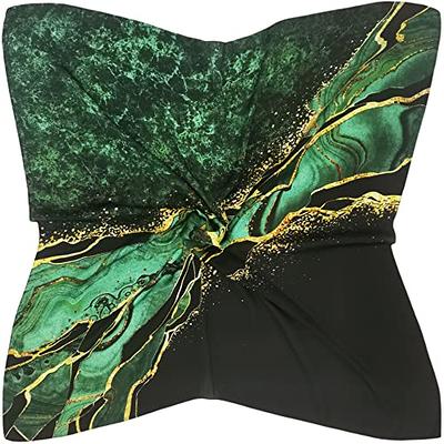 Satin Silk Square Scarf for Women Hair Scarves and Wraps/Neck